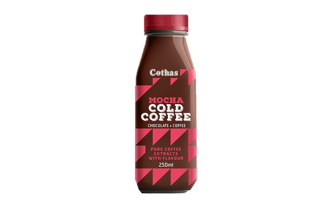 Cothas Coffee Mocha Cold Coffee Chocolate+Coffee   Plastic Bottle  250 millilitre